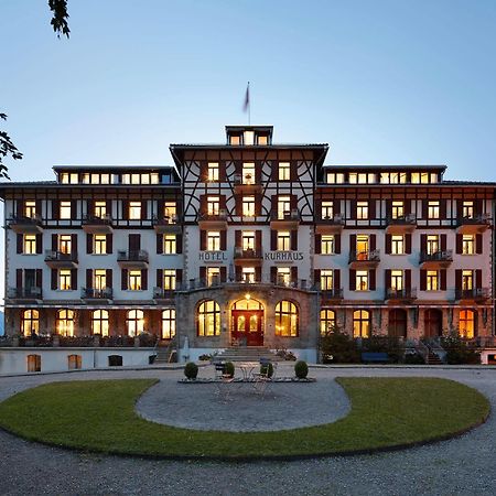 Hotel Kurhaus Bergün Exterior foto