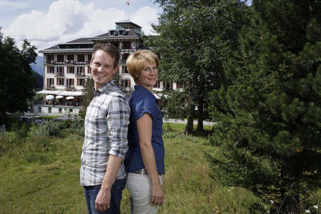 Hotel Kurhaus Bergün Exterior foto